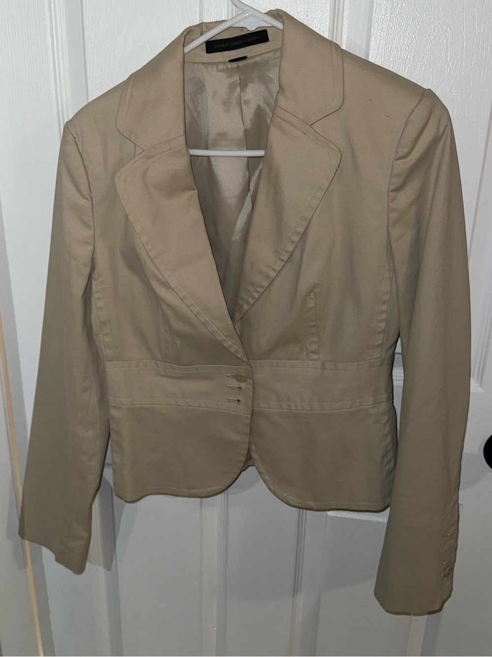 Banana Republic Tan Women's Tailored Blazer